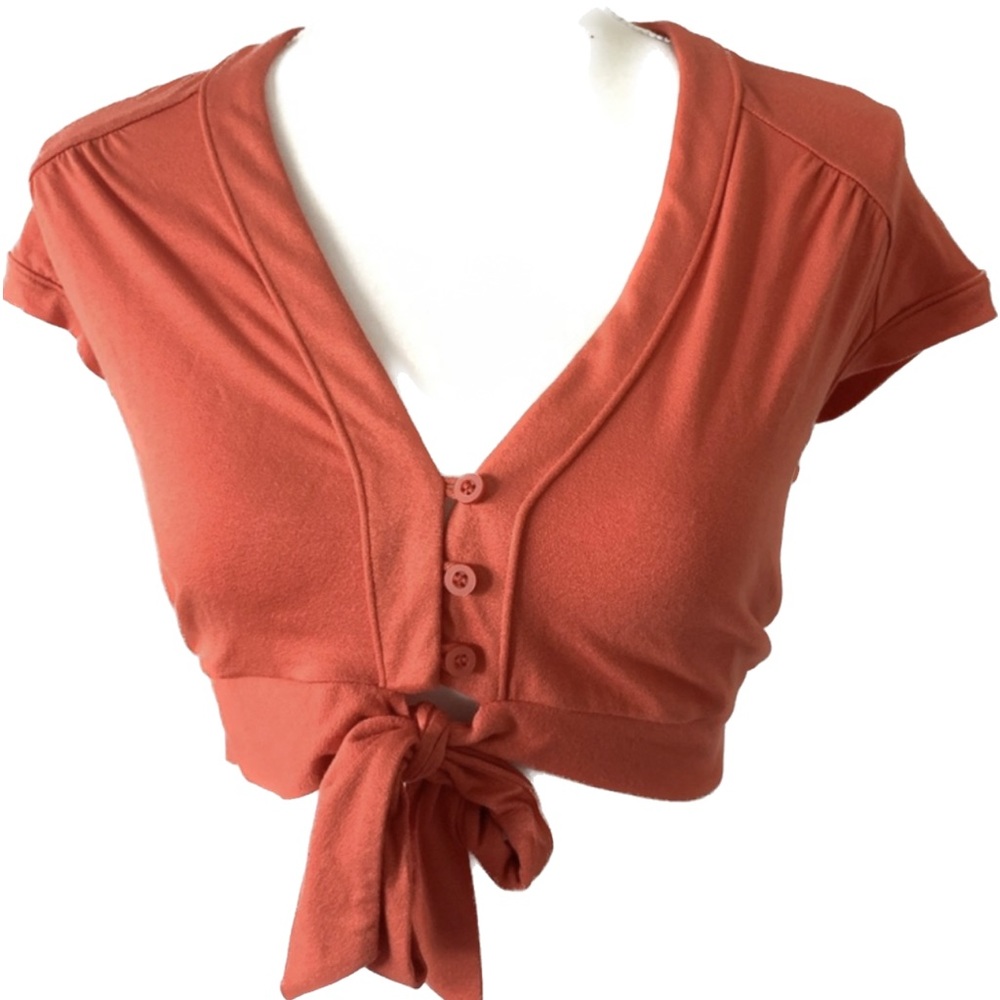 Red Crop Top